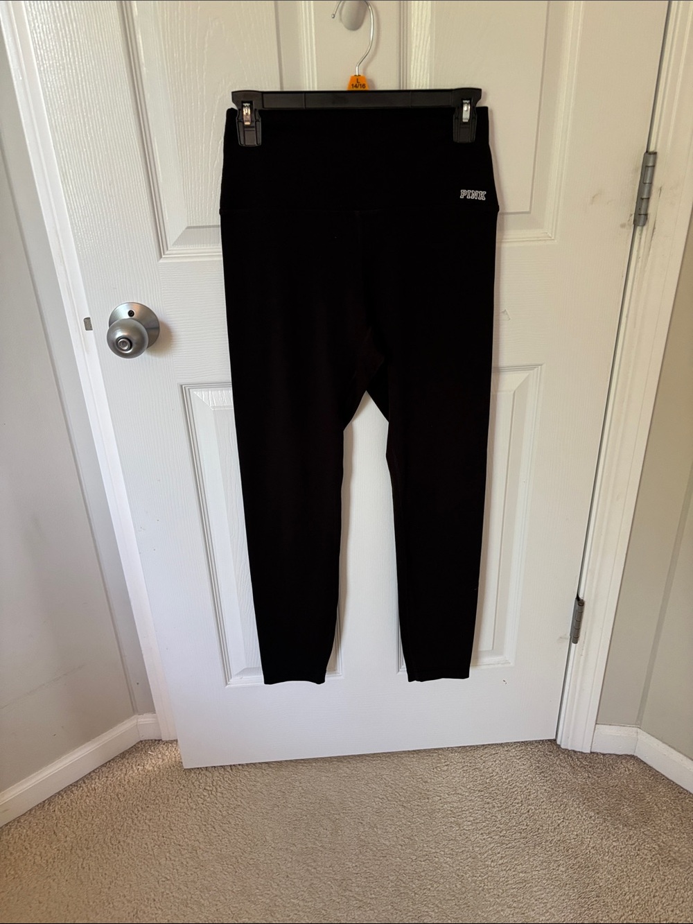 PINK Victoria's Secret Black High-Rise Leggings